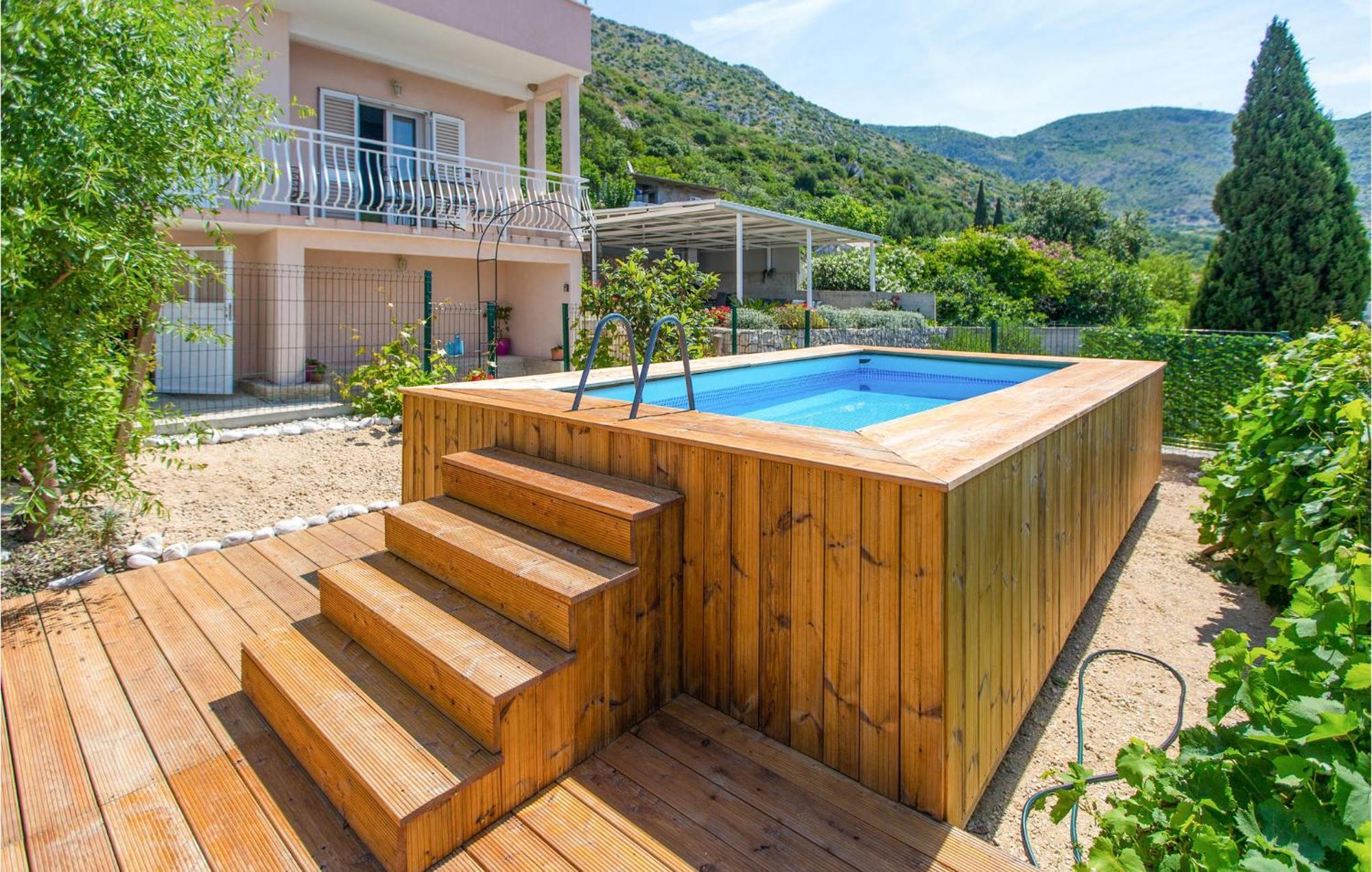 3 Bedroom Lovely Home In Plat Млини Экстерьер фото